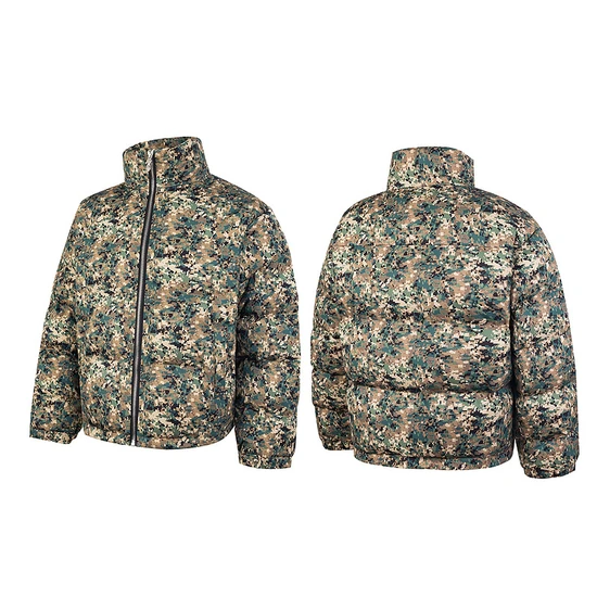 Thug Club Camo Puffer Jacket サグ クラブ カモ パッファー ジャケット