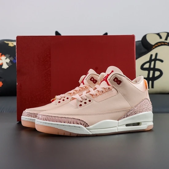 Nike Women's Air Jordan 3 Retro Treat Yourself/Washed Coral HJ0178-600 ナイキ ウィメンズ エアジョーダン3 レトロ トリートユアセルフ/ウォッシュドコーラル