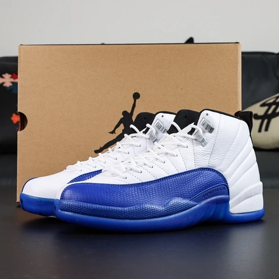 Nike Air Jordan 12 Retro White and Game Royal CT8013-140 ナイキ エアジョーダン12 レトロ ホワイト アンド ゲームロイヤル
