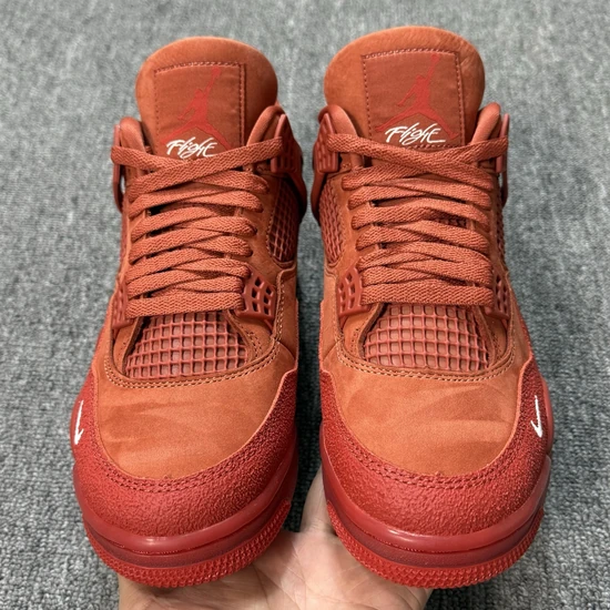 Nigel Sylvester × Nike Air Jordan 4 Retro OG Brick By Brick HF4340-800 ナイジェルシルベスター × ナイキ エアジョーダン4 レトロ OG ブリック バイ ブリック