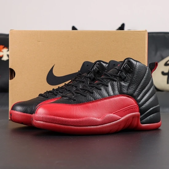 Nike Air Jordan 12 Retro Flu Game/Black and Varsity Red 2025 CT8013-002 ナイキ エアジョーダン12 レトロ フルゲーム/ブラック アンド バーシティレッド 2025