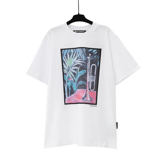 Palm Angels Logo Crew Neck T-Shirt パーム エンジェルス ロゴ クルーネック Tシャツ