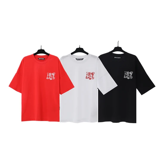 Palm Angels Logo Crew Neck T-Shirt パーム エンジェルス ロゴ クルーネック Tシャツ