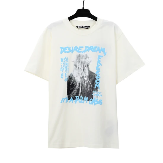 Palm Angels Logo Graphic Crew Neck T-Shirt パーム エンジェルス ロゴ グラフィック クルーネック Tシャツ