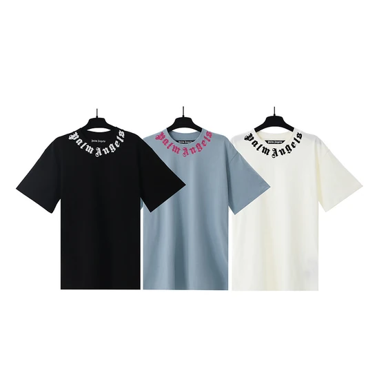 Palm Angels Logo Crew Neck T-Shirt パーム エンジェルス ロゴ クルーネック Tシャツ