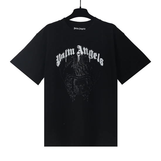 Palm Angels Logo Crew Neck T-Shirt パーム エンジェルス ロゴ クルーネック Tシャツ