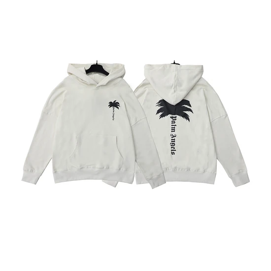 Palm Angels Logo Zip-Up Hoodie パーム エンジェルス ロゴ ジップアップ パーカー