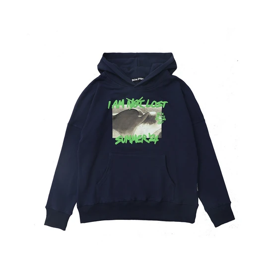 Palm Angels Logo Graphic Hoodie パーム エンジェルス ロゴ グラフィック パーカー
