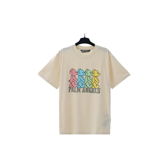 Palm Angels Logo Crew Neck T-Shirt パーム エンジェルス ロゴ クルーネック Tシャツ