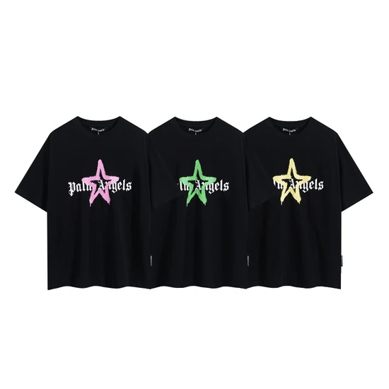 Palm Angels Logo Crew Neck T-Shirt パーム エンジェルス ロゴ クルーネック Tシャツ
