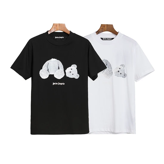 Palm Angels Logo Graphic Crew Neck T-Shirt パーム エンジェルス ロゴ グラフィック クルーネック Tシャツ
