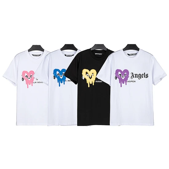 Palm Angels Logo Crew Neck T-Shirt パーム エンジェルス ロゴ クルーネック Tシャツ