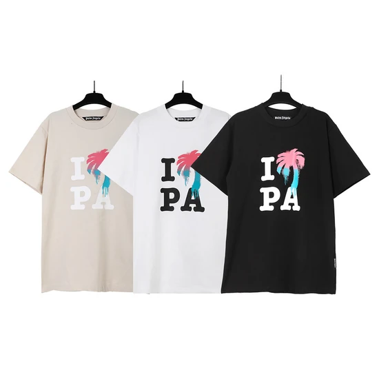 Palm Angels Logo Crew Neck T-Shirt パーム エンジェルス ロゴ クルーネック Tシャツ