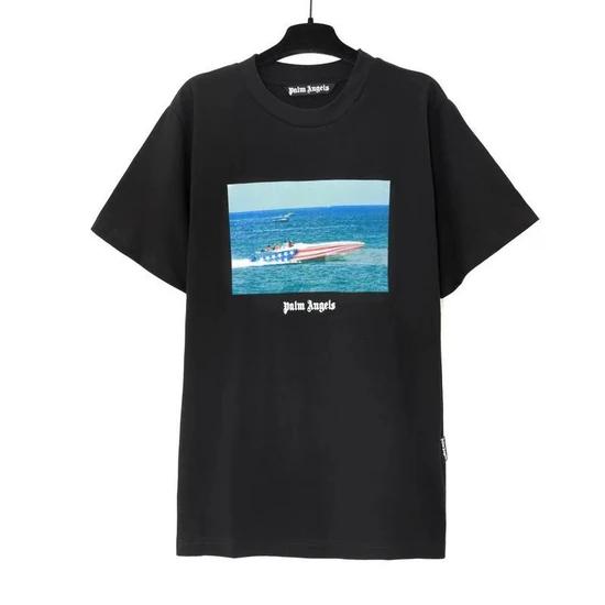 Palm Angels Logo Graphic T-Shirt パーム エンジェルス ロゴ グラフィック Tシャツ