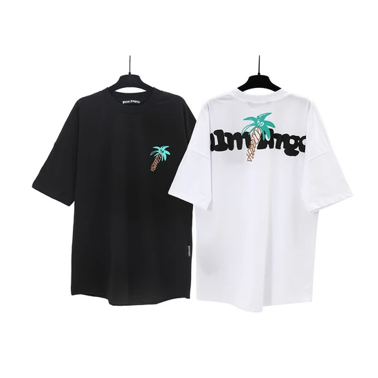 Palm Angels Logo Crew Neck T-Shirt パーム エンジェルス ロゴ クルーネック Tシャツ