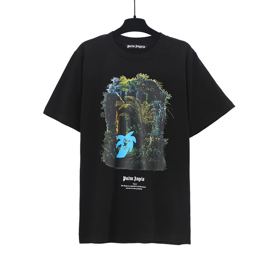 Palm Angels Logo Graphic Crew Neck T-Shirt パーム エンジェルス ロゴ グラフィック クルーネック Tシャツ