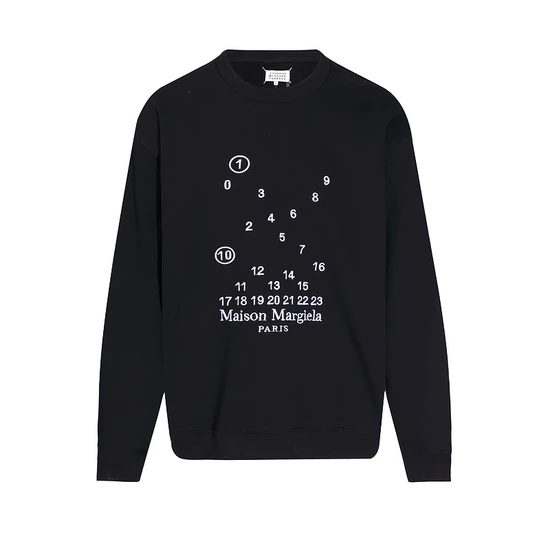 Maison Margiela Logo Crew Neck Sweatshirt メゾン マルジェラ ロゴ クルーネック スウェットシャツ