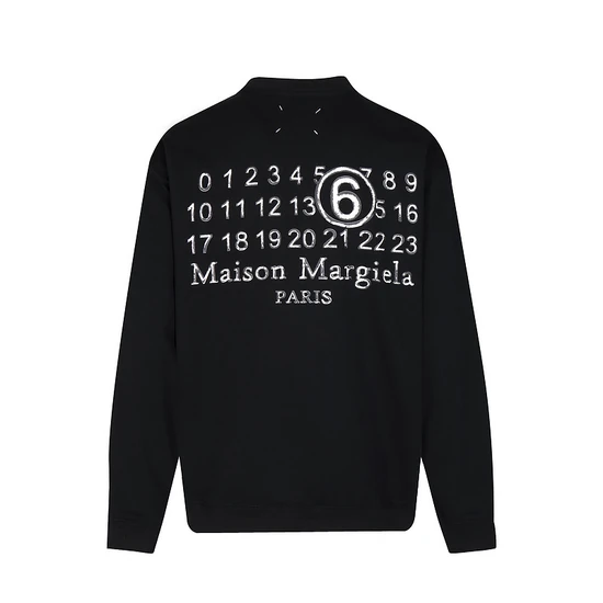 Maison Margiela Logo Crew Neck Sweatshirt メゾン マルジェラ ロゴ クルーネック スウェットシャツ