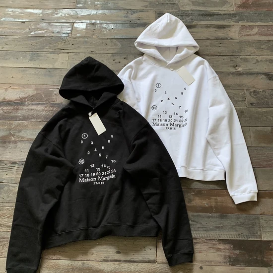 Maison Margiela Logo Zip-Up Hoodie メゾン マルジェラ ロゴ ジップアップ パーカー