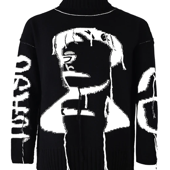 Maison Margiela Logo Turtleneck Sweater メゾン マルジェラ ロゴ タートルネック セーター