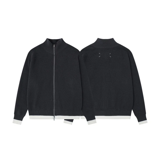 Maison Margiela Logo Half-Zip Sweater メゾン マルジェラ ロゴ ハーフジップ セーター