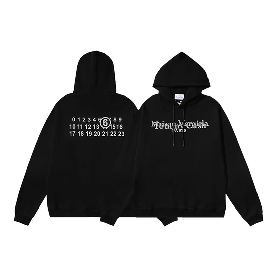 Maison Margiela Logo Zip-Up Hoodie メゾン マルジェラ ロゴ ジップアップ パーカー