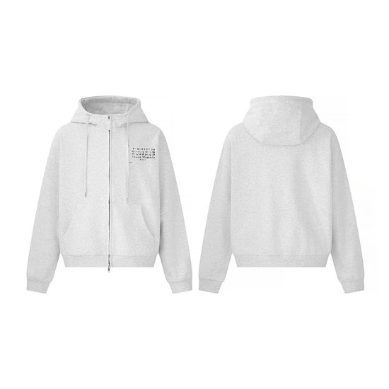 Maison Margiela Logo Zip-Up Hoodie メゾン マルジェラ ロゴ ジップアップ パーカー