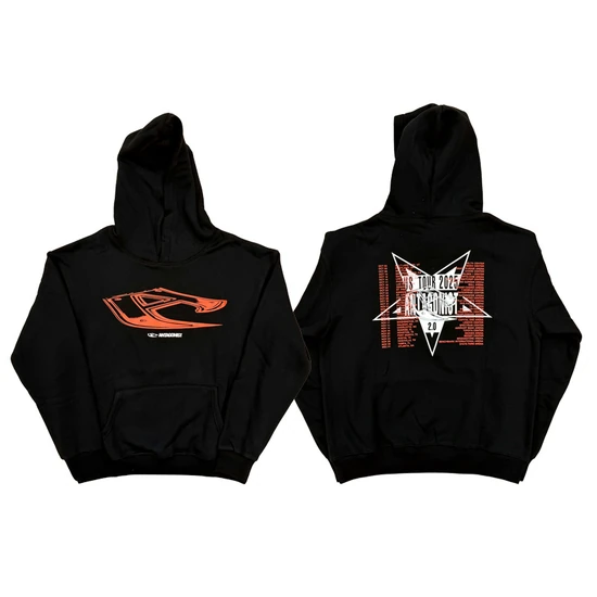Playboi Carti Logo World Tour Zip-Up Hoodie プレイボーイ カルティ ロゴ ワールド ツアー ジップアップ パーカー