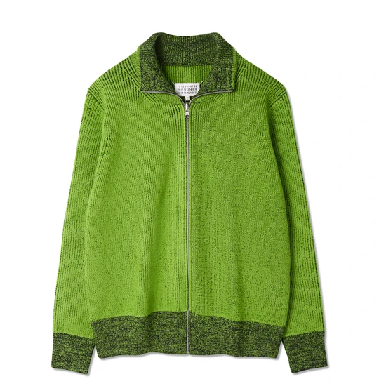 Maison Margiela Contrast Trim Half-Zip Sweatshirt メゾン マルジェラ コントラスト トリム ハーフジップ スウェットシャツ