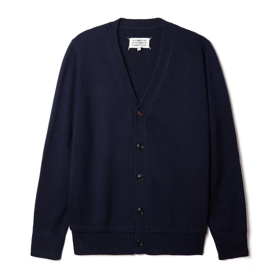Maison Margiela Elbow Patch V-Neck Cardigan メゾン マルジェラ エルボー パッチ Vネック カーディガン