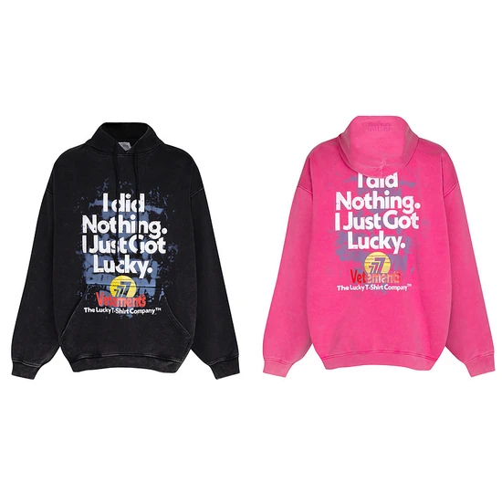 Vetements Logo Tie-Dye Hoodie ヴェトモン ロゴ タイダイ パーカー