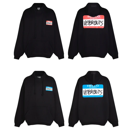 Vetements Logo Hoodie ヴェットモン ロゴ パーカー