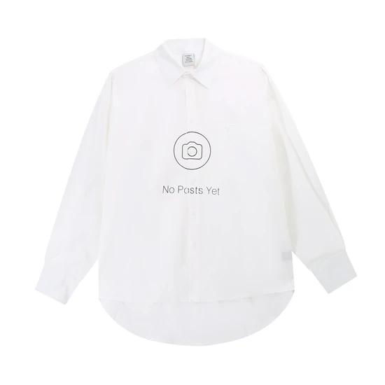 Vetements Logo Long Sleeve Shirt ヴェトモン ロゴ ロングスリーブ シャツ