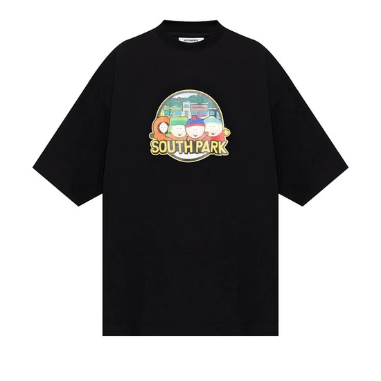 Vetements Logo Oversized Crew Neck T-Shirt ヴェトモン ロゴ オーバーサイズド クルーネック Tシャツ