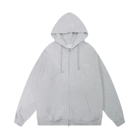 Vetements Logo Zip-Up Hoodie ヴェトモン ロゴ ジップアップ パーカー