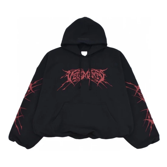Vetements Logo Zip-Up Hoodie ヴェトモン ロゴ ジップアップ パーカー
