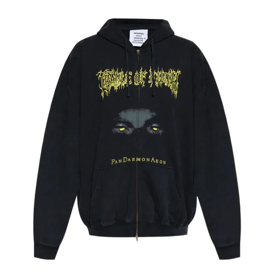 Vetements Logo Graphic Zip-Up Hoodie ヴェトモン ロゴ グラフィック ジップアップ パーカー