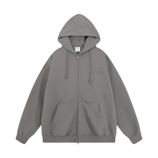 Vetements Logo Zip-Up Hoodie ヴェトモン ロゴ ジップアップ パーカー