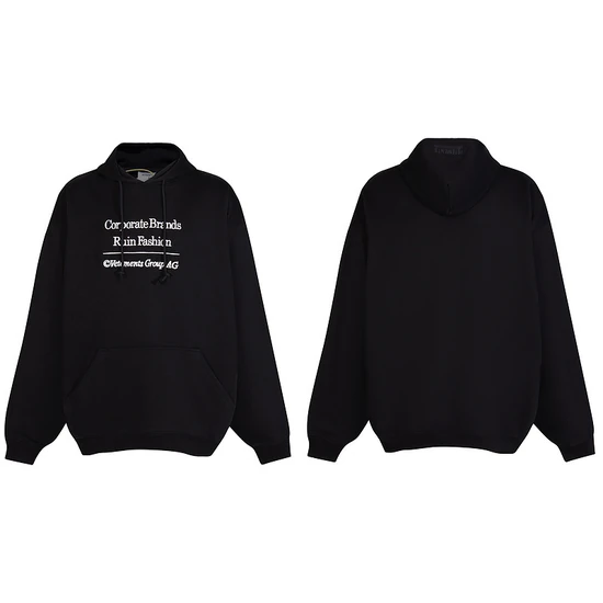 Vetements Logo Hoodie ヴェトモン ロゴ パーカー