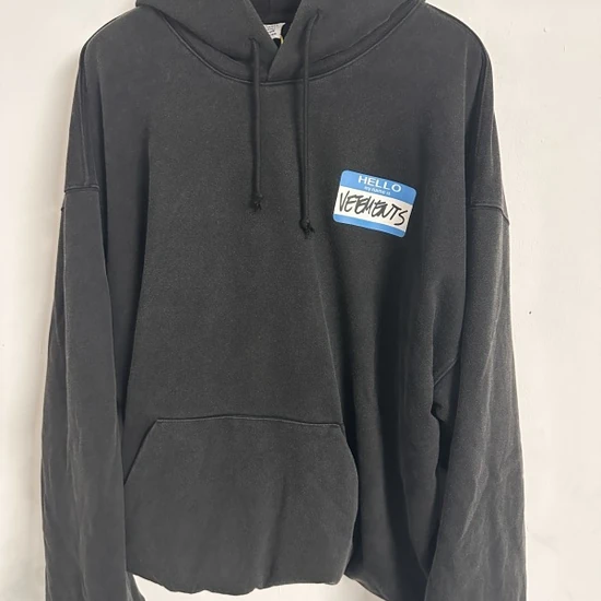 Vetements Logo Hoodie ヴェトモン ロゴ パーカー