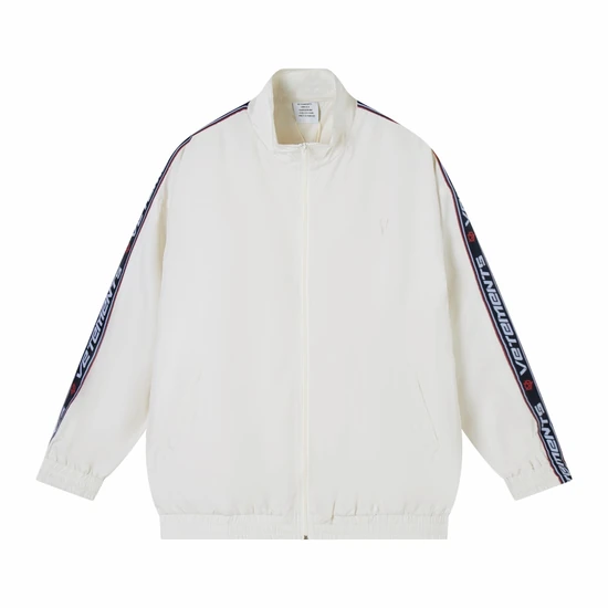 Vetements Logo Stripes Track Jacket and Track Pants Set ヴェトモン ロゴ ストライプ トラック ジャケット アンド トラック パンツ セット