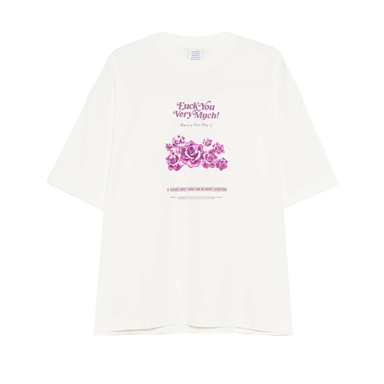 Vetements Logo Floral T-Shirt ヴェトモン ロゴ フローラル Tシャツ