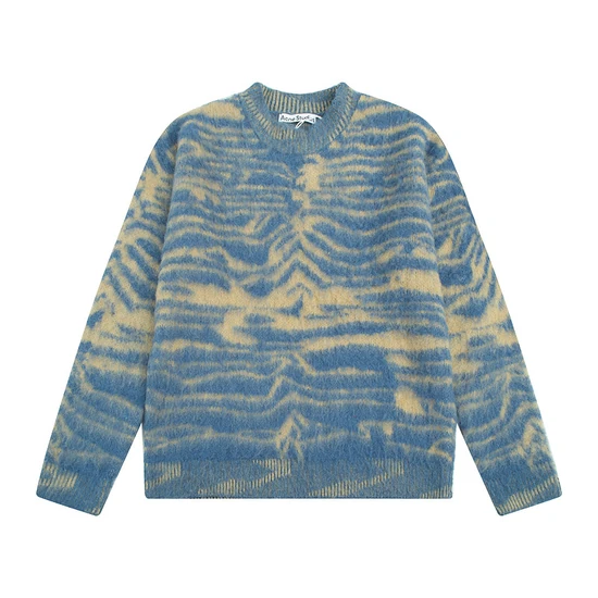 Acne Studios Tiger Stripe Crew Neck Sweater アクネ ストゥディオズ タイガー ストライプ クルーネック セーター