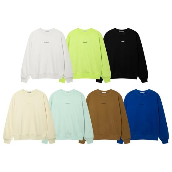 Acne Studios Logo Crew Neck Sweatshirt アクネ ストゥディオズ ロゴ クルーネック スウェットシャツ