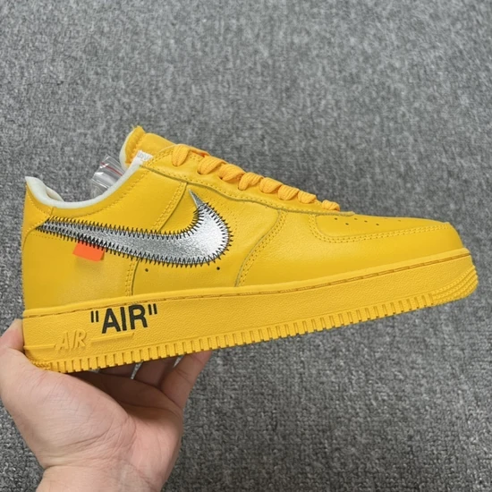 Off-White × Nike Air Force 1 Low University Gold DD1876-700 オフホワイト × ナイキ エアフォース1 ロー ユニバーシティゴールド