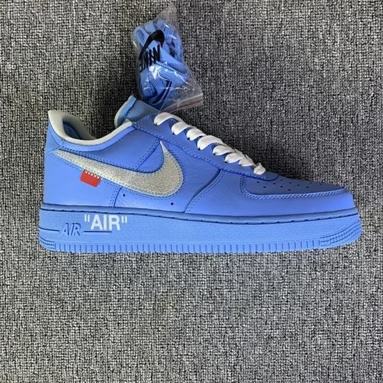 Off-White × Nike Air Force 1 Low MCA University Blue CI1173-400 オフホワイト × ナイキ エアフォース1 ロー MCAユニバーシティブルー
