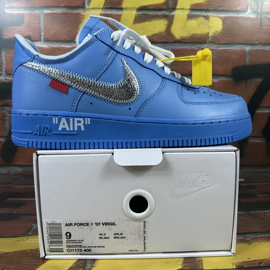 Off-White × Nike Air Force 1 Low MCA University Blue CI1173-400 オフホワイト × ナイキ エアフォース1 ロー MCAユニバーシティブルー