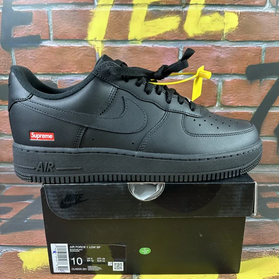Supreme × Nike Air Force 1 Low Black CU9225-001 シュプリーム × ナイキ エアフォース1 ロー ブラック