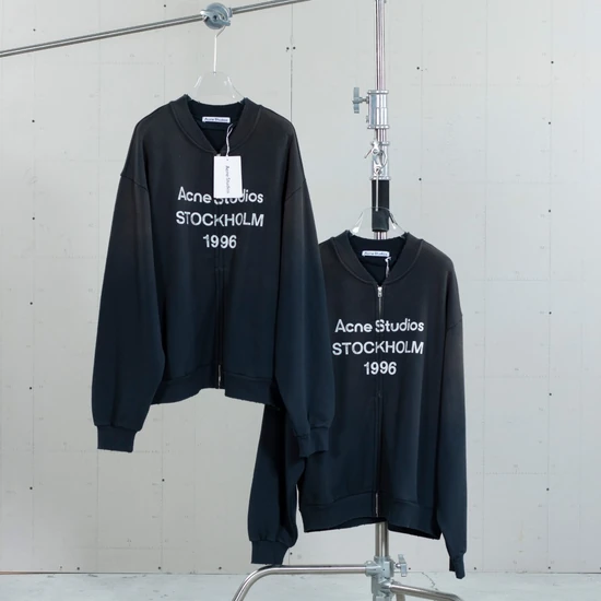 Acne Studios Logo Zip-Up Hoodie アクネ ストゥディオズ ロゴ ジップアップ パーカー