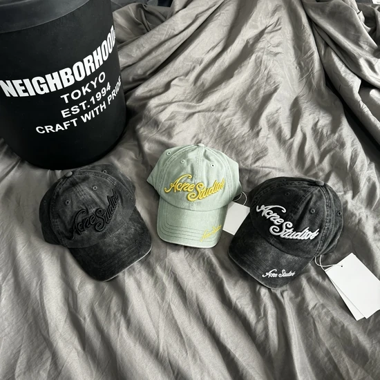 Acne Studios Logo Baseball Cap アクネ ストゥディオズ ロゴ ベースボール キャップ